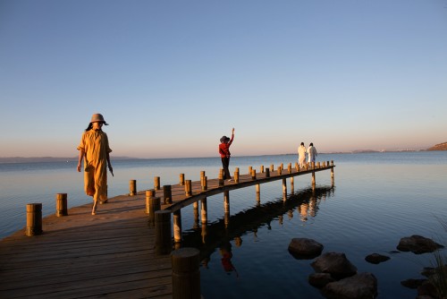 滇池南岸沙滩 2022年11月12日拍摄于昆明