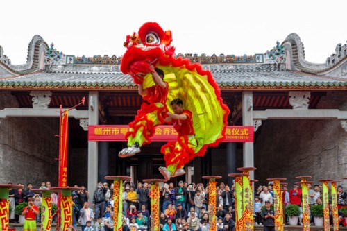 李枝椿 高桩醒狮